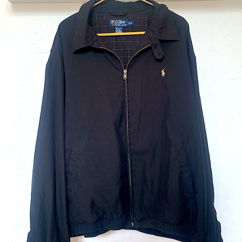 Polo Ralph Lauren Harrington Jacket in black size XXL